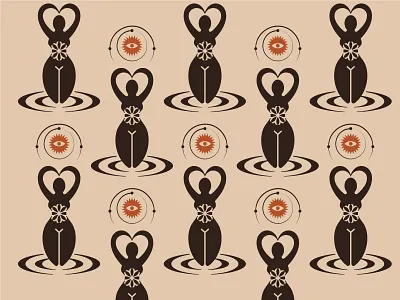 Self Love cosmos drawing girl graphic design illustration logo love magic moon pagan self love sky spirit universe witchcraft woman