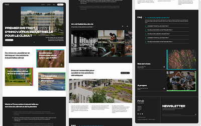 Find 02 | Website Overview Layout design devlopment homepage ui ux uxui webflow website