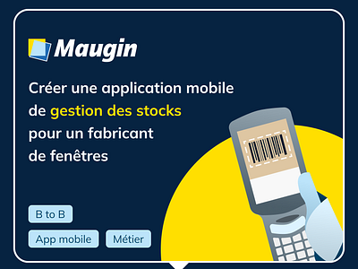 App mobile de gestion de stocks pour un fabricant app mobile b to b user research ux