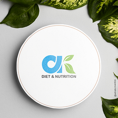 AK Diet & Nutrition - Brand Identity branding graphic design logo