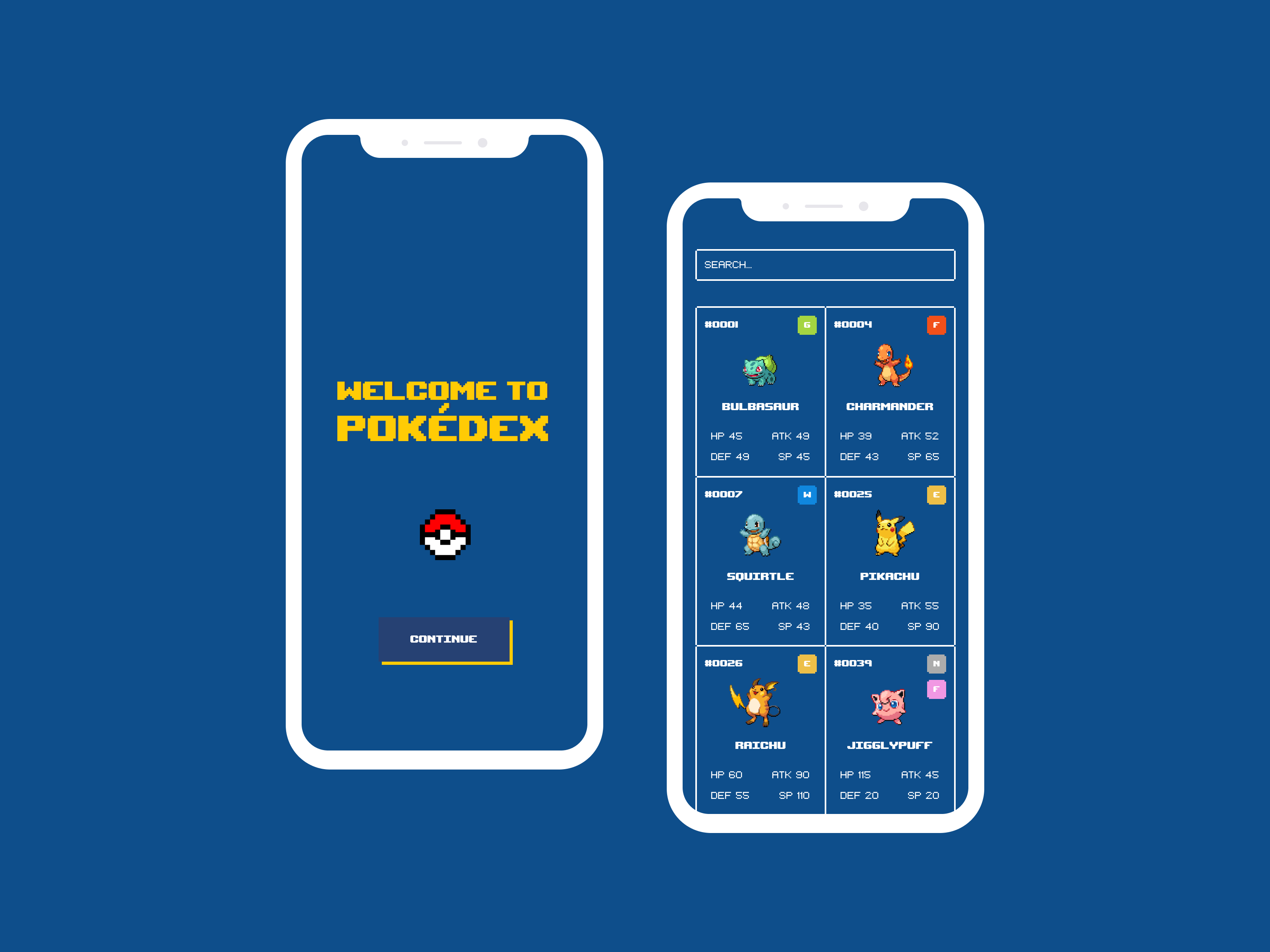 Info Card (Pokédex) daily ui dailyui design mobile app pokedex pokemon pokédex pokémon ui ui design ux ux design