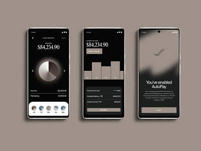 Marcus by Goldman Sachs — App Design app app design bank banking clean design finace fintech gradient graphic design ivan ermakov minimal typography ui ux