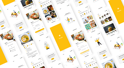 Recipify - A food recipe app app app ui ui uiux