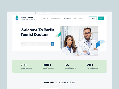 Tourist Doctor design graphic design ui user experience user interface ux web design