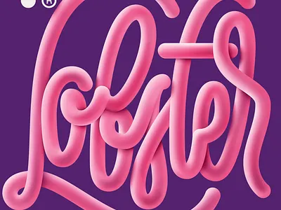Lobster Studio animation calligraphy handmade illustration lettering typo typography