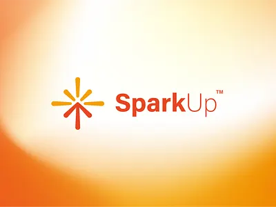 SparkUp™ - Creative agency logo design adobe illustrator agency brand brand identity branding creative design graphic design illustration logo marketing minimalistic ui ux vector