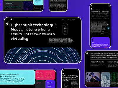 Case Study: Module Landing Page design typography ui ux
