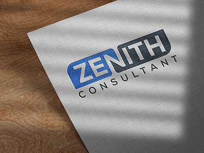 Zenith Consultant Logo branding branding design business logo company logo corporate design graphic design logo design minimal modern stationery design