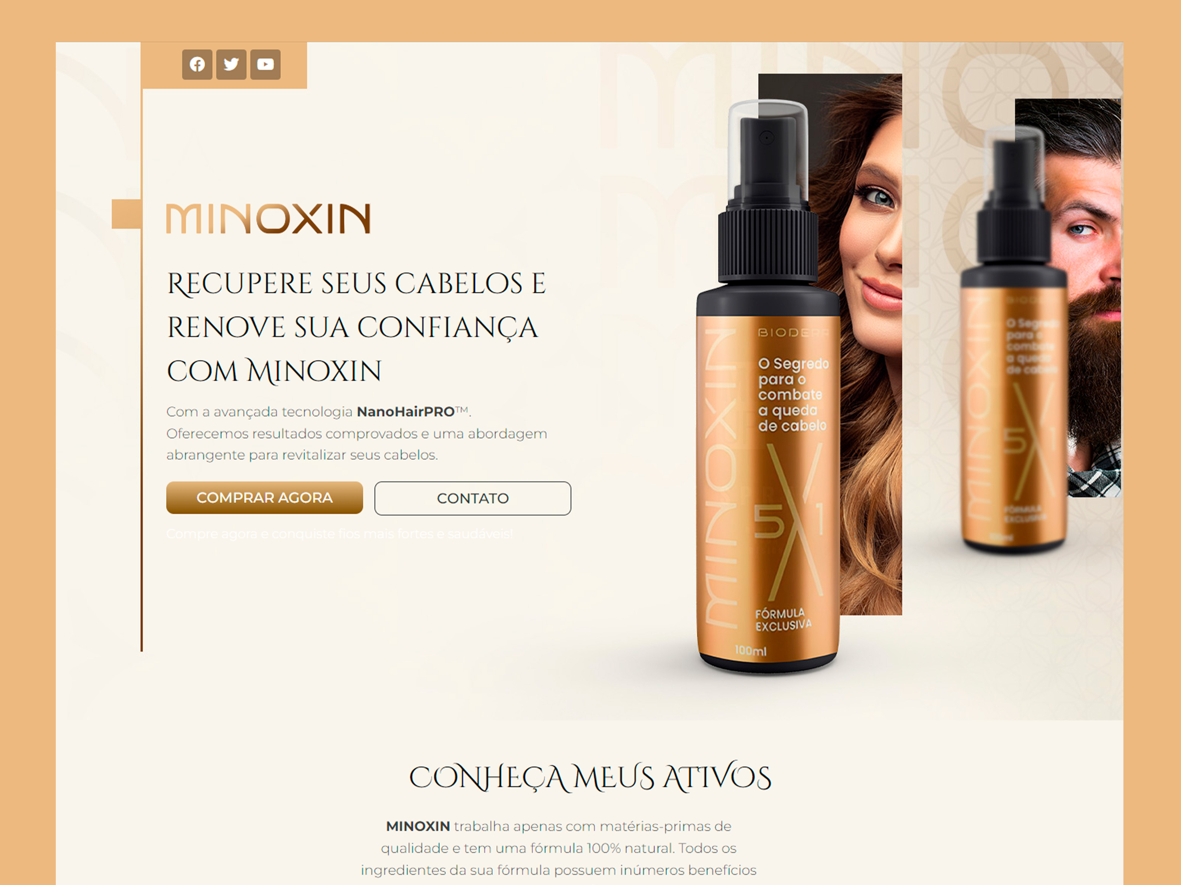 Example of Landing Page 