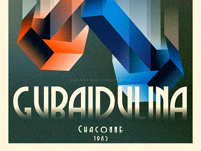 Gubaidulina - Chaconne (1962) abstract architecture classic music contemporary dissonance grain illustration modern music soviet texture