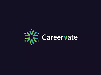 Careervate - Logo animation 2d animation after effects after effects animation animated logo animated type animation brand brand animation branding gif graphic design icon animation intro logo logo animation logo design logo motion logo reveal motion graphics reveal
