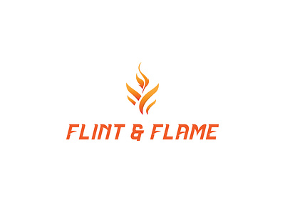 Flint & Flame Logo branding creative logo dailylogochallenge design graphic design identity illustration logo vector