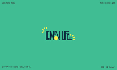 Lemon Life | Juice Bar bar branding design graphic design illustration juice lemon life logo logo design typography vector