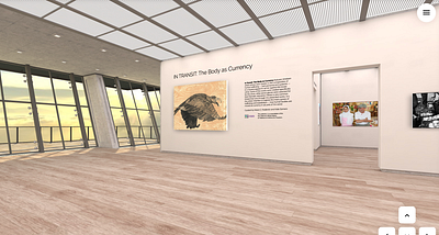 UX: The Kay Chernush Virtual Gallery 3d ux