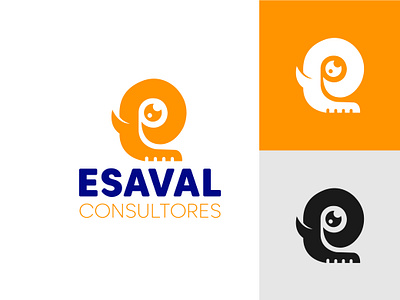 Esaval Consultores logo abstract logo brand brand mark branding business logo creative logo graphic design icon illustration logo logo design logo mark logos minimal modern logo popular logo typography unique logo vector visual identity