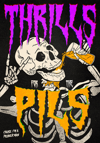 Thrills for the Pils illustration