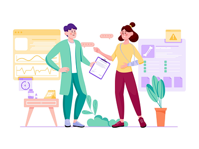 Health 2d animation explainer flat healthcare healthtech healthylifestyle healthyliving illustration man medicalscience medicine motion nutrition patientcare publichealth wellness woman