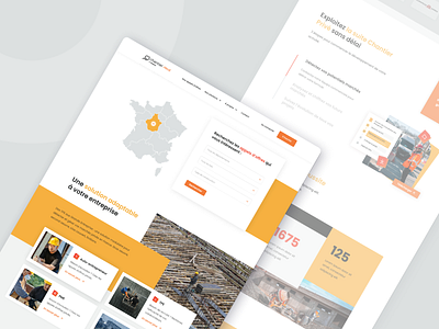 Brand new website for Chantier Privé branding design graphic design illustration website