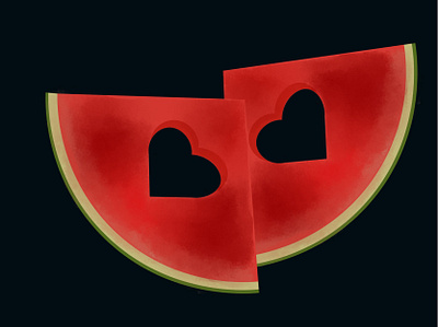 watermelon heart watermelon