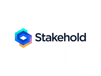 Logo, Coin, Crypto, Blockchain, Finance, Investment, Stakeholder branding connection creative logo crypto logo digitalcurrency ecommerce finance logo fintech geometry logo hexagon investment letter mark symbol logo designer logo identity logodesign modern logo s logo stakeholder typography web3
