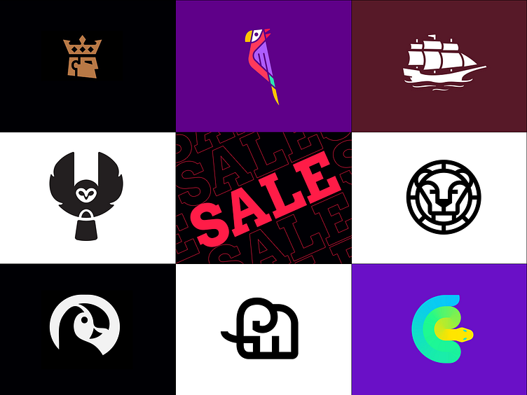 logo sale by Conceptic on Dribbble
