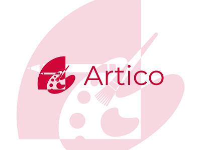 Artico : Logo & Branding Concept (unused) abstract app logo branding creative logo design gradient logo illustration logo logo design ui