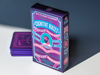 Escaping Ordinary cards design foil stamped illustration packaging typography