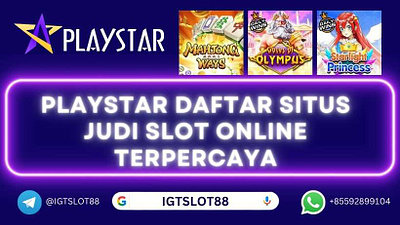 Playstar - Daftar Situs Judi Slot Online Terpercaya slot online terpercaya