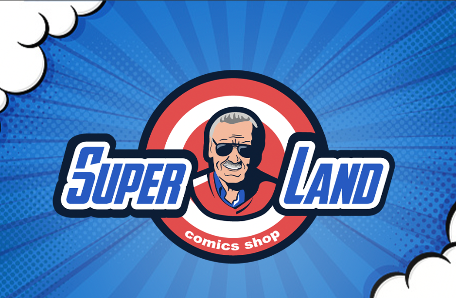 Comic shop logo by Katrin Pomortseva on Dribbble