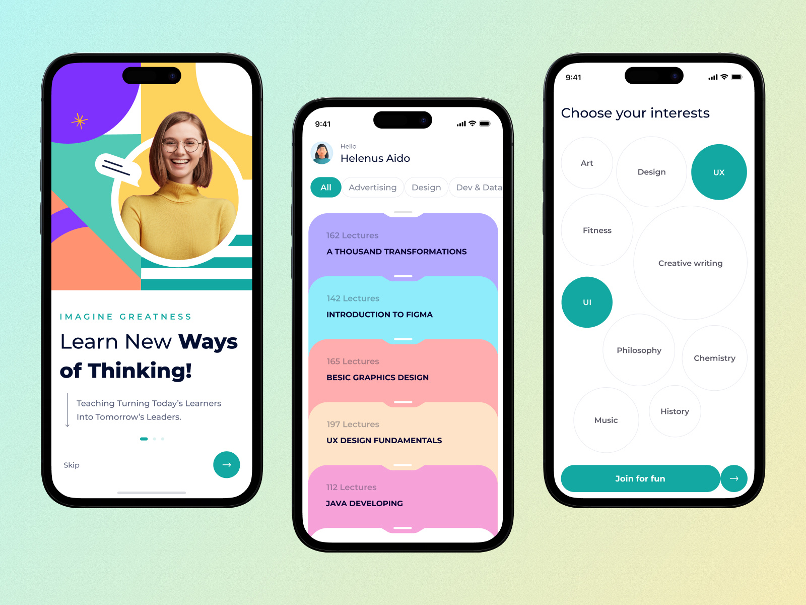 Example of Mobile Application Design