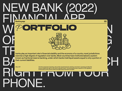 New Bank blog branding concept design illustration logo typography ui ux website