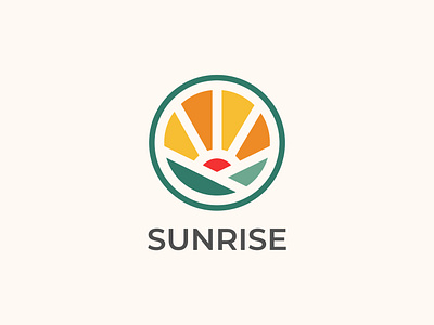 Sunrise Logo, Logo Design, Modern logo, Emblem logo creative logo emblem logo logo logo design logo maker logo mark minimal minimalist modern logo monogram sunrise logo