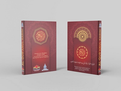 Cover Qur'an for Rumah Qur'an Prapanca book cover graphic design muslim quran