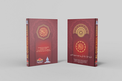 Cover Qur'an for Rumah Qur'an Prapanca book cover graphic design muslim quran
