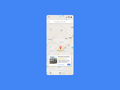 Daily UI: Day 029- Map ui ux