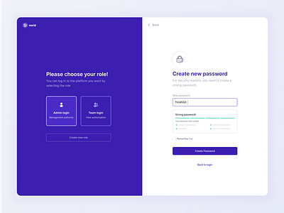 Register Page app design design figma panel password password creation assistant register ui ux