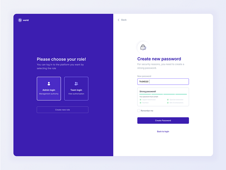 Register Page by Hanife Acar on Dribbble