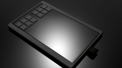 Graphic Tablet 3d 3dmax 3dmodel animation arnoldrender autodeskmaya blender branding graphictablet keyshot lowpoly productmodeling tablet vray