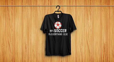 Soccer T-shirt Design apparel art ball cloth clothing design fabric fan fashion message play pod print quote shirt soccer sports style text wear