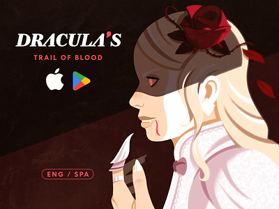 Dracula's Trail of Blood character design dracula illustration vampire videogame