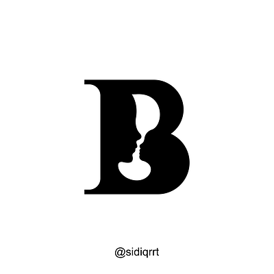 B MOTHER BABY baby design graphic design icon illustration letter b logo minimal mother