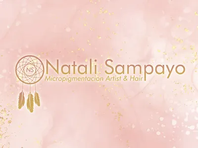 Natali Sampayo micropigmentación ARTIS&HAIR design illustration logo vector