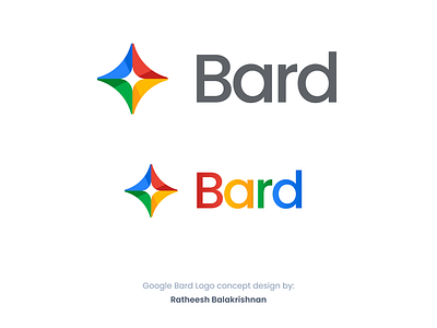 Google Bard AI Logo Concept Design ai ai logo bard bard ai bard ai logo design brand identity branding creative google google bard logo logo design logo design concept logo designer logo mark minimal technology logo web3