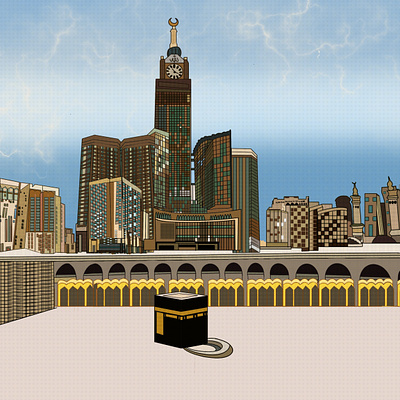 Khana kaba 3d animation art artwork branding design graphic design holly hot illustration islam logo mosque motion graphics muslim trending ui viral