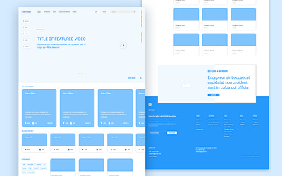 I-AM-POWER • WATCH adobe xd desktop ui ux wireframes