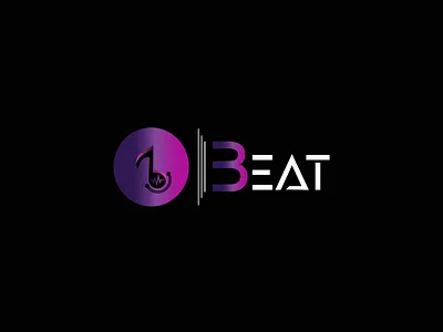 Beat logo design (unused) abstract app logo beat logo branding creative logo design gradient logo logo logo designer logo icon logofolio modern logo music logo vector
