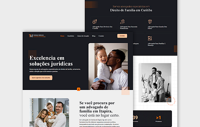 Attorney Website / Thomas Moraes elementor figma ui ui design uiux web webdesign website wordpress