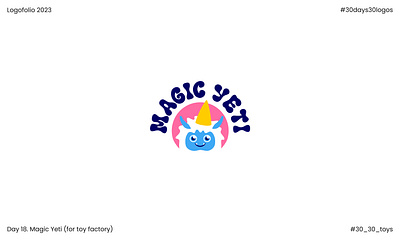 Magic Yeti | Toy Factory design graphic design illustration logo logo design magic toy toy factory typography vector yeti