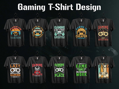 Gaming T-Shirt Design adobe illustrator clothing custom t shirt design design gaming t shirt gaming t shirt bundle gaming t shirt design graphic design t shirt t shirt design trendy t shirt design vector vector t shirt design vintage