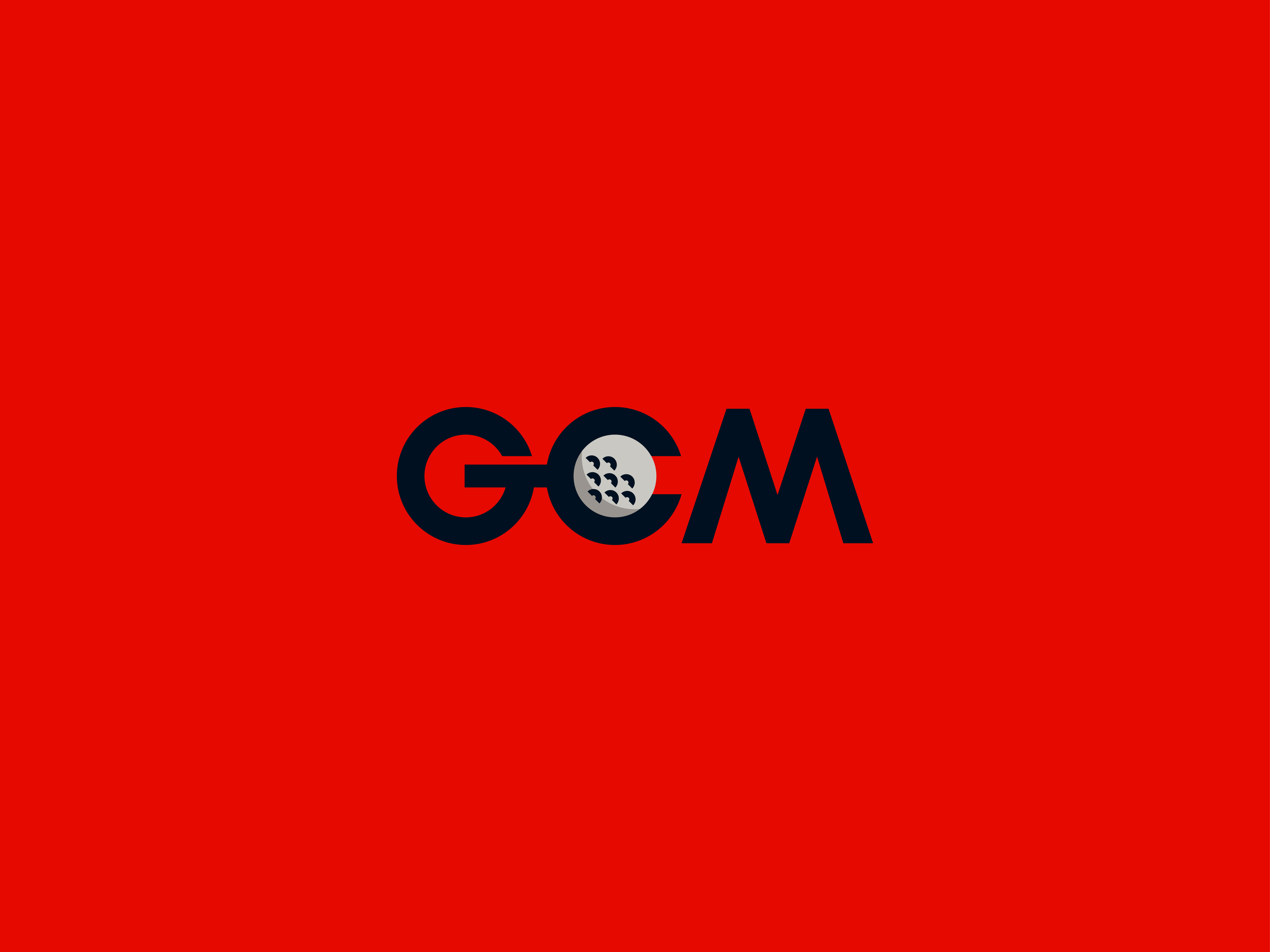 GCM brand branding design graphic design logo logotype mark symbol